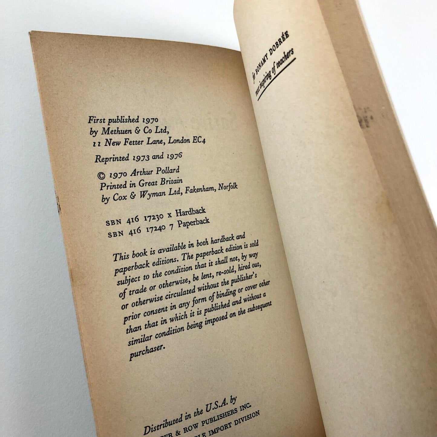 The Critical Idiom – Satire by Arthur Pollard | Methuen & Co, 1976