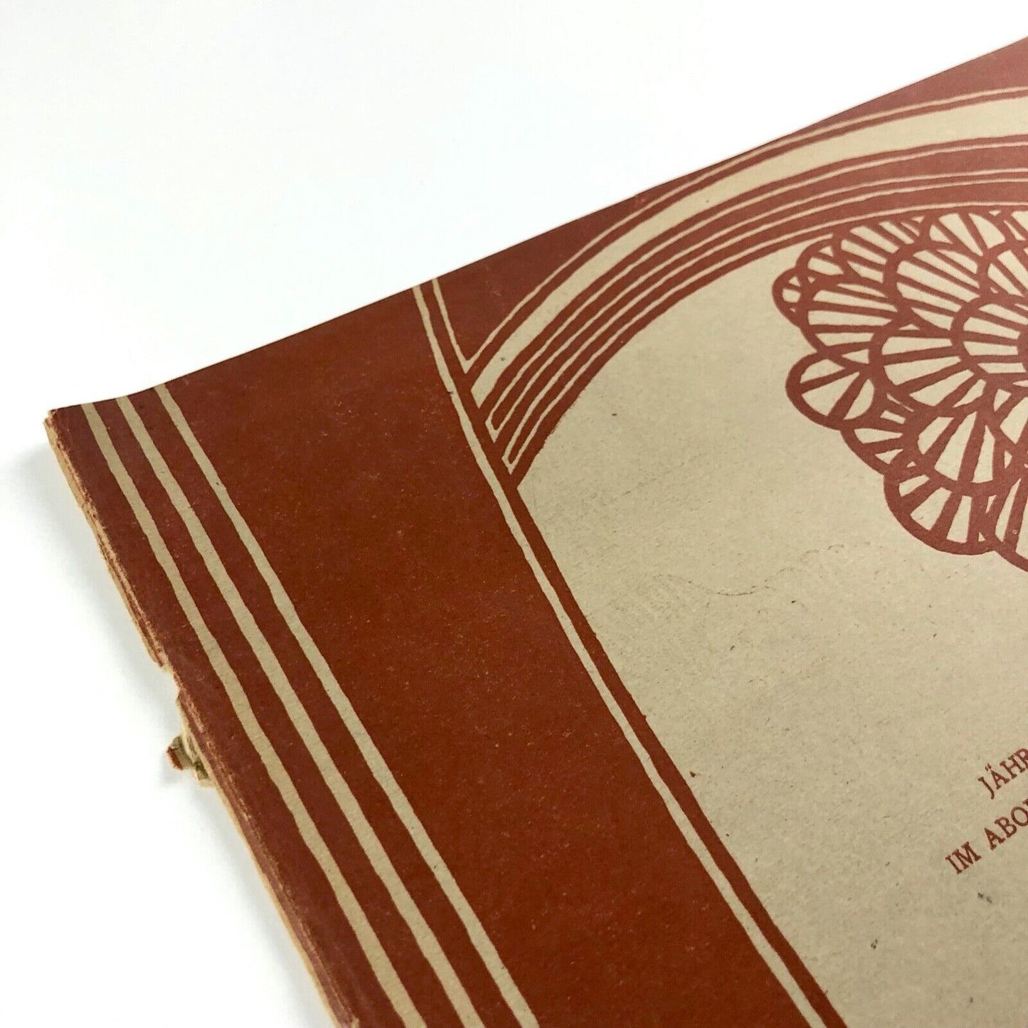 Ver Sacrum Vienna Secession art magazine - heft 7 1899 (Poor condition)