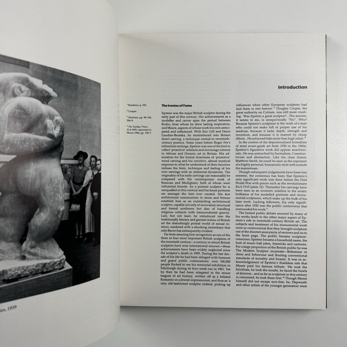 The Sculpture of Epstein with a complete catalogue Evelyn Silber | Phaidon, 1986