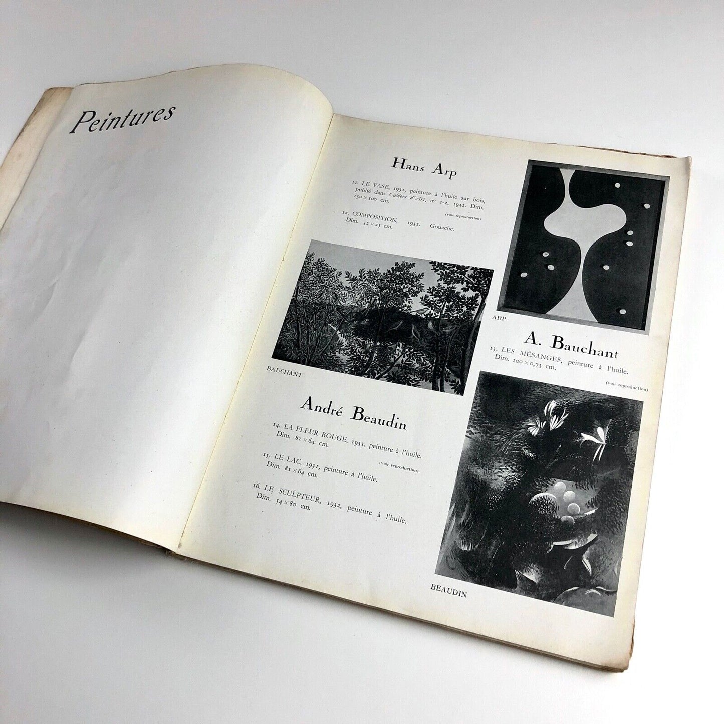 Cahiers D'Art 1-2 | Georges Braques Musée des Beaux-Arts de Bâle, 1933