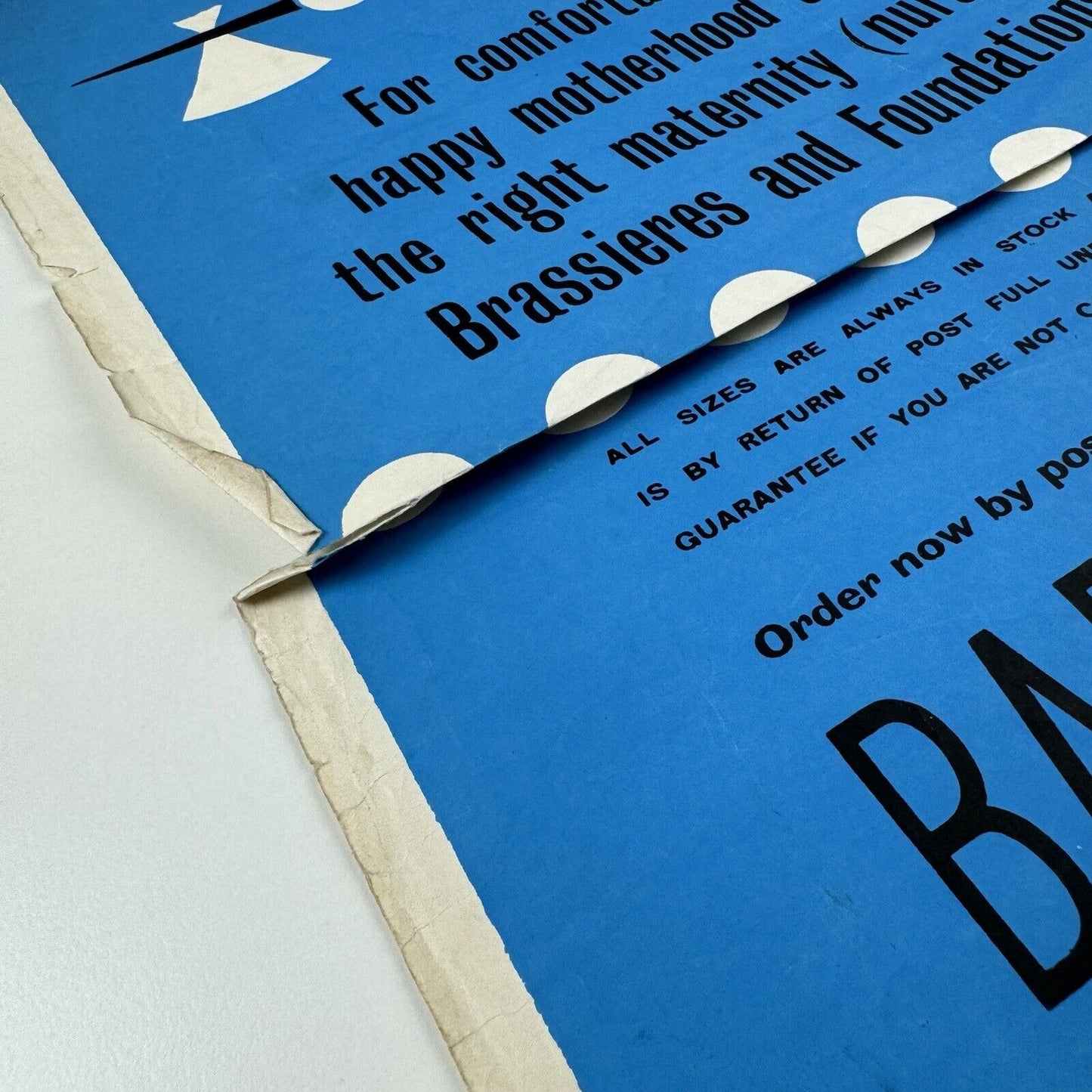 Babymail – Maternity Wear promotional poster | Undated, presumed to be 1940s