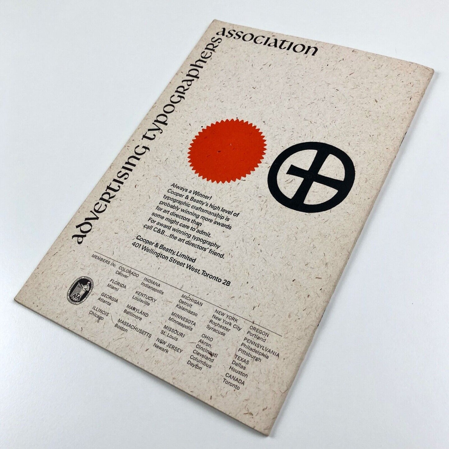 No more war, war never again. Peace, it is peace which must guide the destinies of people and all mankind | Typetalks, No 143 Nov-Dec 1965 | The Advertising Typographers Association of America (ATA)