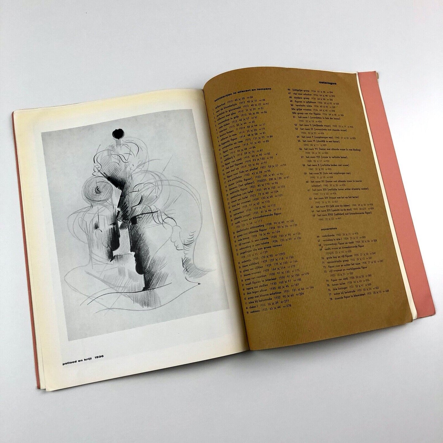 Oskar Schlemmer exhibition catalogue | Stedelijk Museum Amsterdam 1954, Sandberg