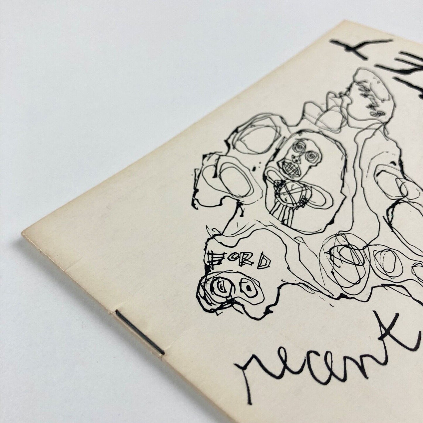 Dubuffet. Recent Gouaches and Drawings | Gordon Fraser Gallery, 1962 - catalogue design by Gordon House