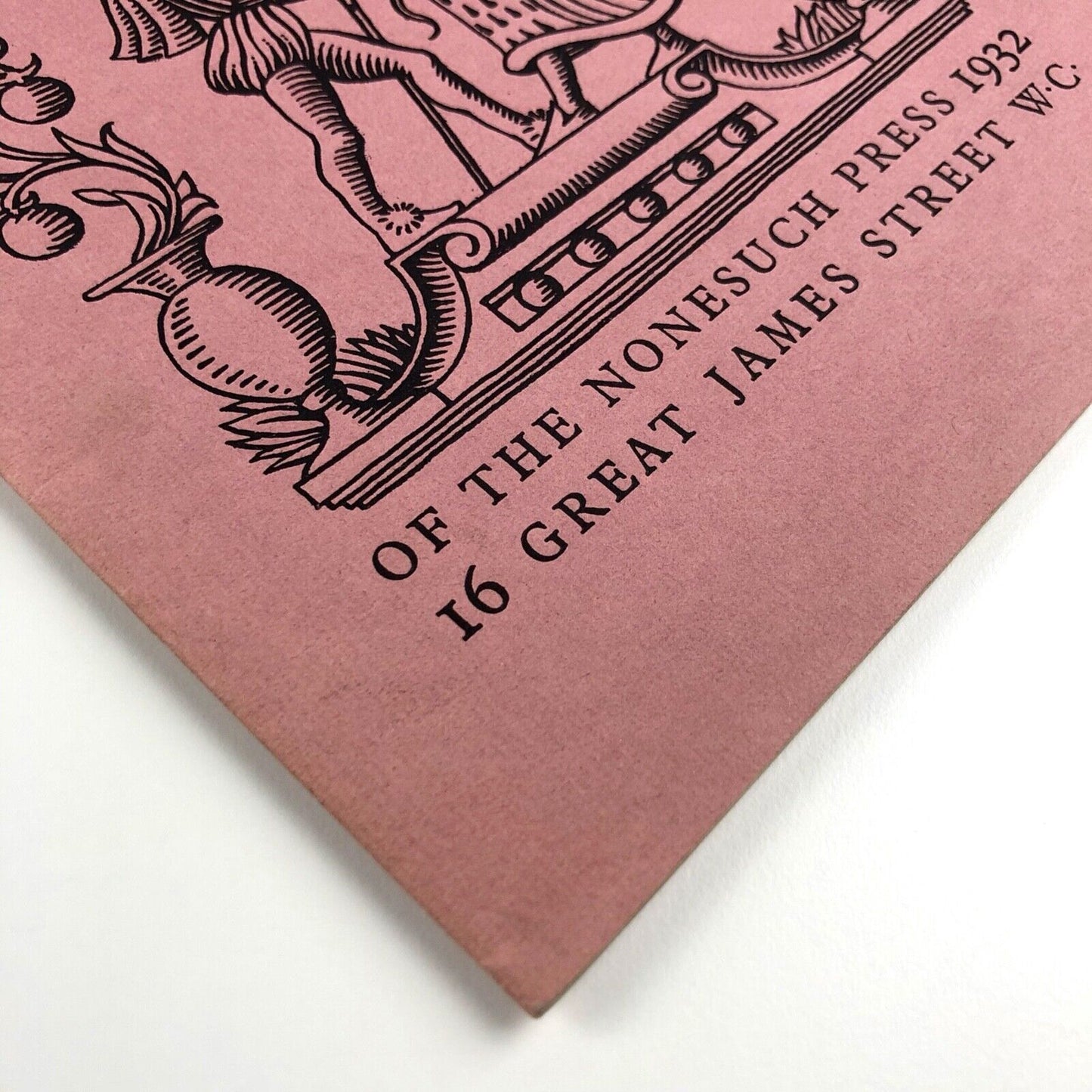 Prospectus & Retrospectus of the Nonesuch Press, 1932
