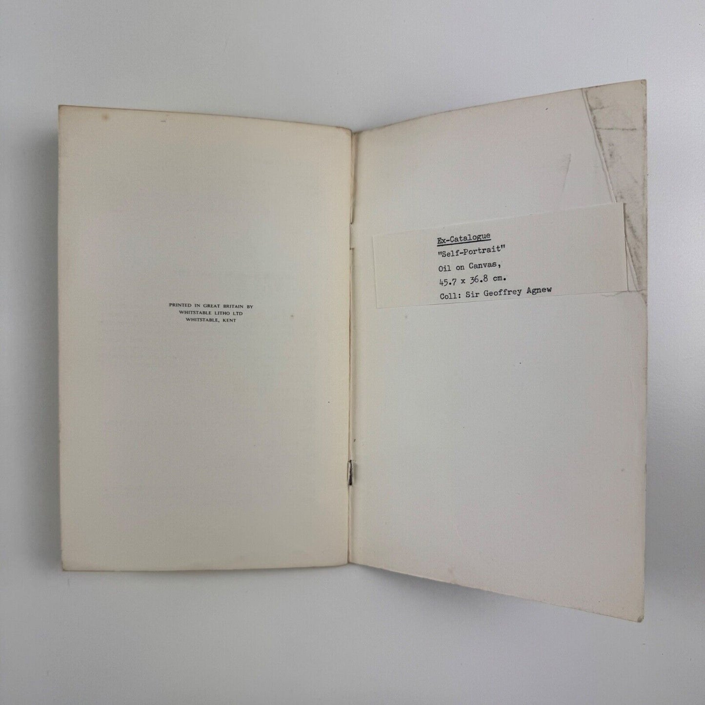 Portraits by Roger Fry. Catalogue to accompany the exhibition held at Courtauld Institute Galleries, London and Mappin Art Gallery, Sheffield between 18 September and 21 November 1976