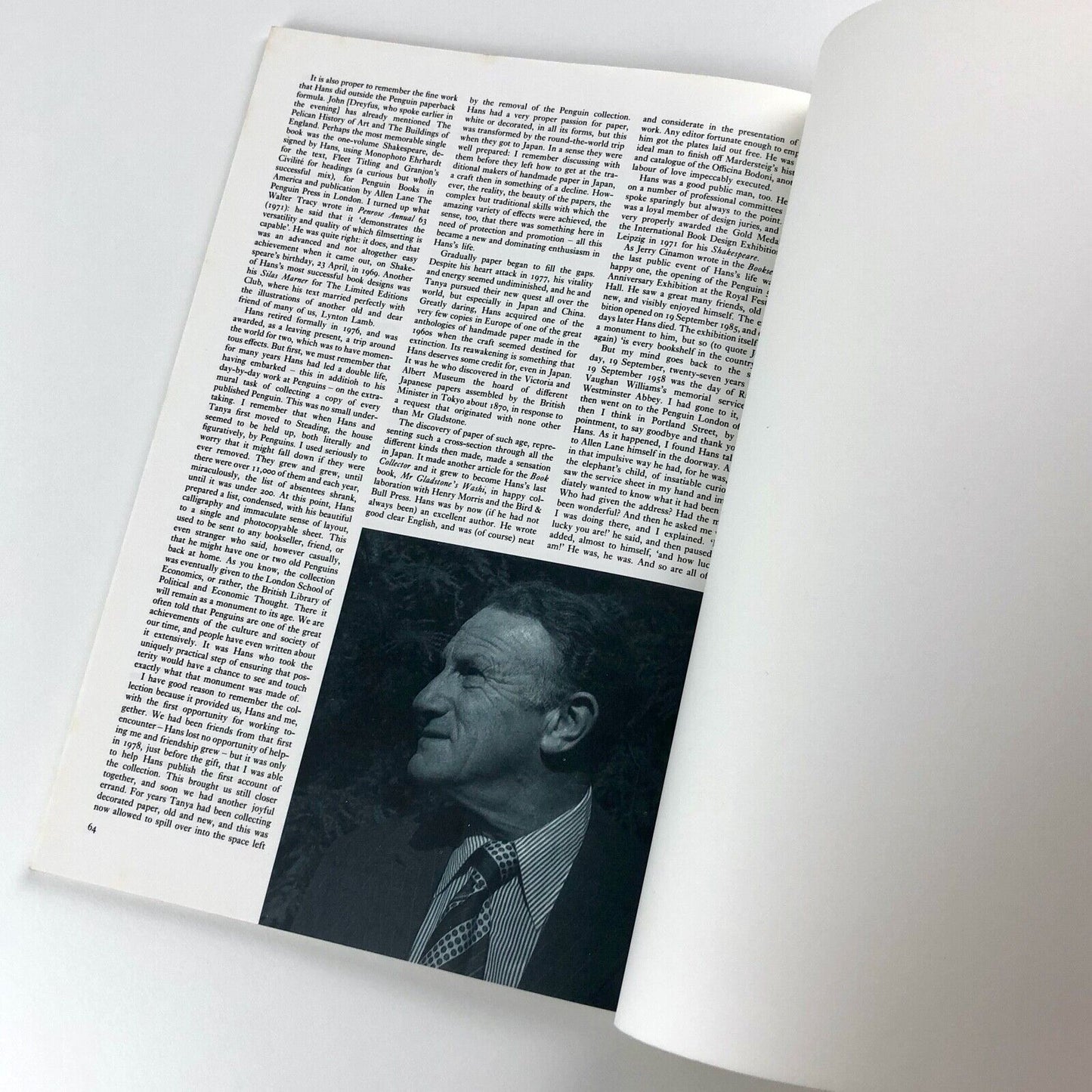The Monotype Recorder | Hans Schmoller: Typographer | Number 6, April 1987
