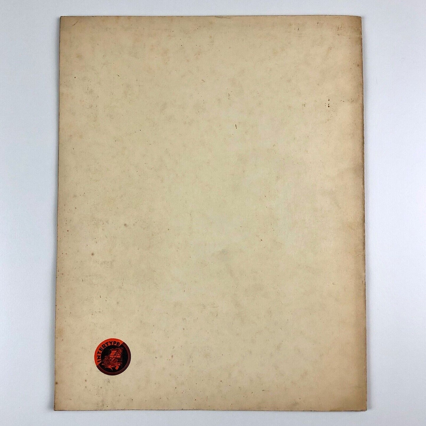 The New Model F Intertype Mixer | Trade booklet, Intertype Limited, 1934