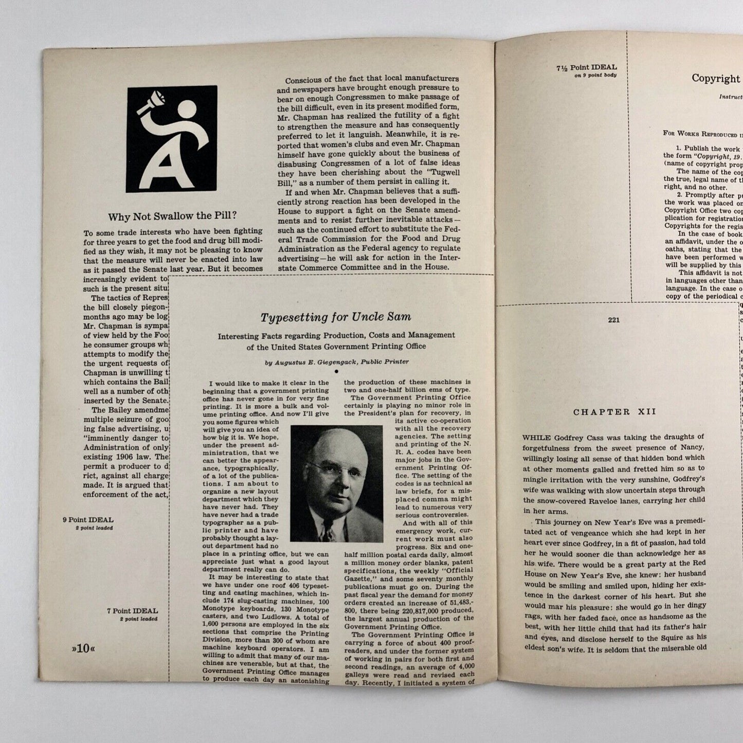 Ideal – A Versatile Intertype Face | Intertype Corporation type specimen booklet