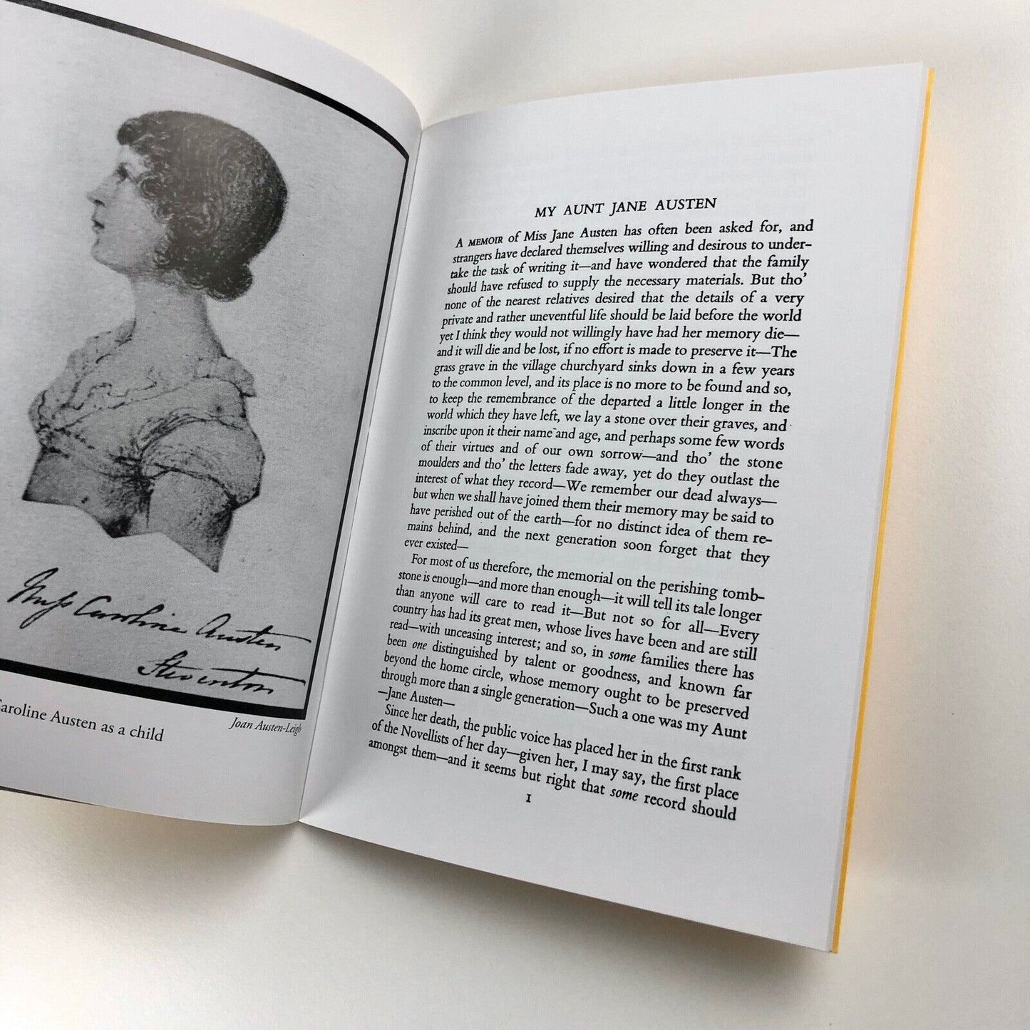 My Aunt Jane Austen: A Memoir by Caroline Austen | The Jane Austen Society, 1991