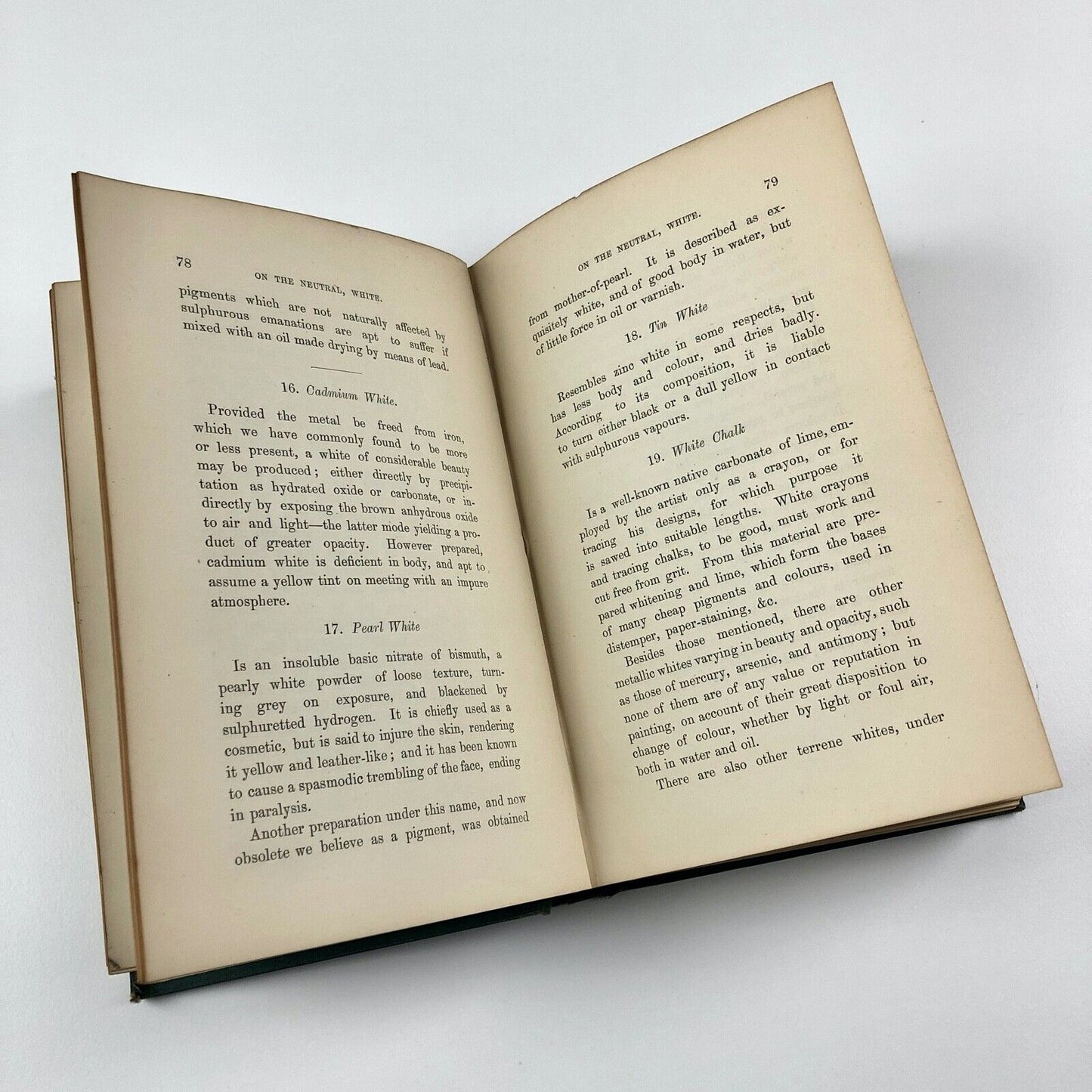 Field's Chromatography by Thomas W. Salter | Winsor and Newton presumed 1869