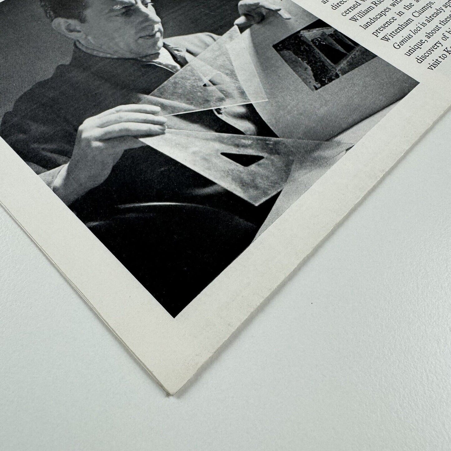 Ephemera: Folding leaflet for Paul Nash exhibition at Tate Gallery 1975