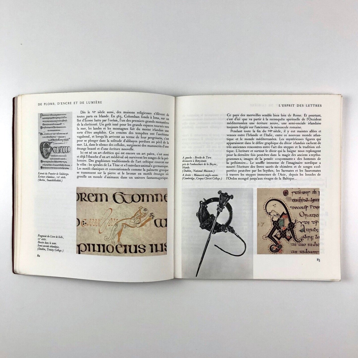 De plomb, d’encre et de lumière | L’esprit des lettres par Remy Peignot. En souvenir d’Albert Gilou | 1982