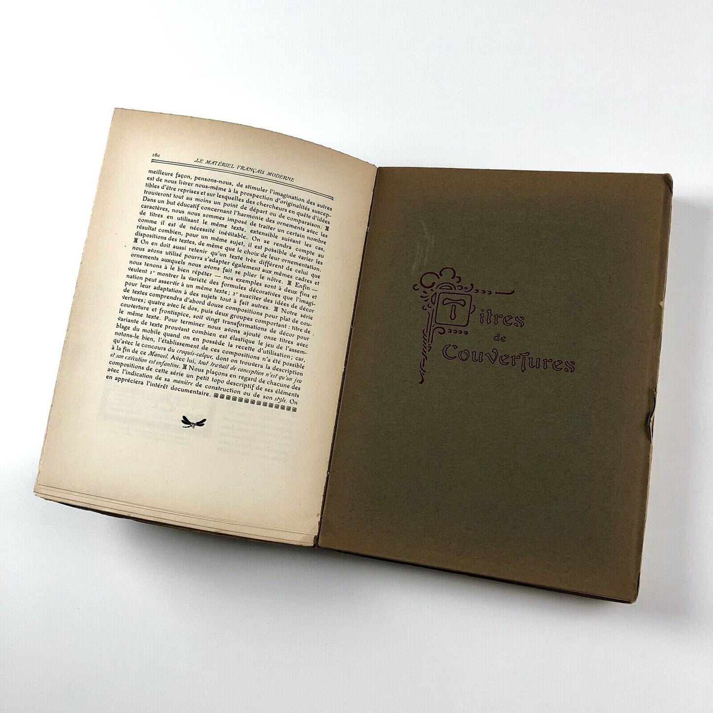 Manuel Français de Typographie Moderne by F. Thibaudeau | Paris, Au Bureaux de l’edition, 1924