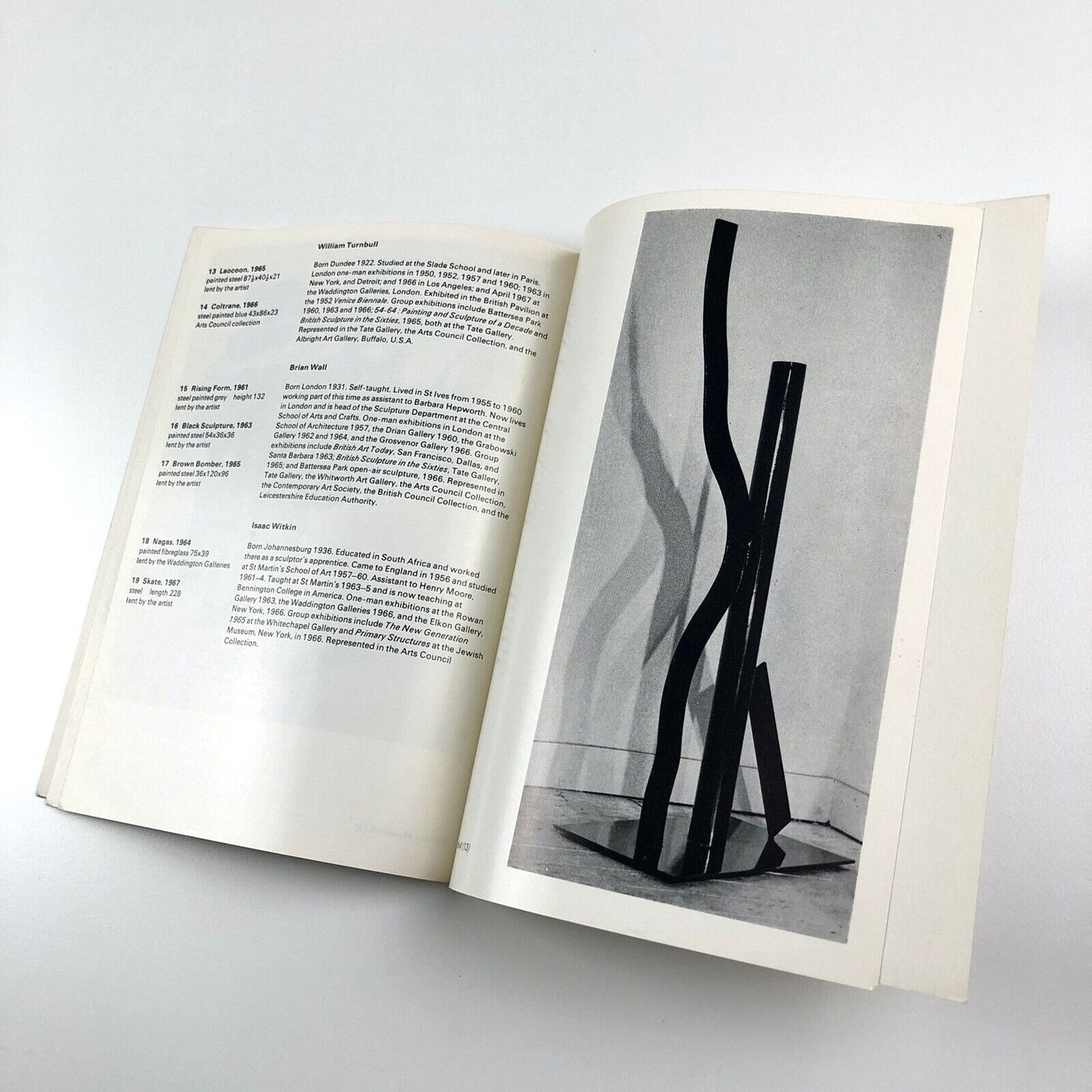Outdoor Sculpture | Arts Council touring exhibition catalogue, 1967