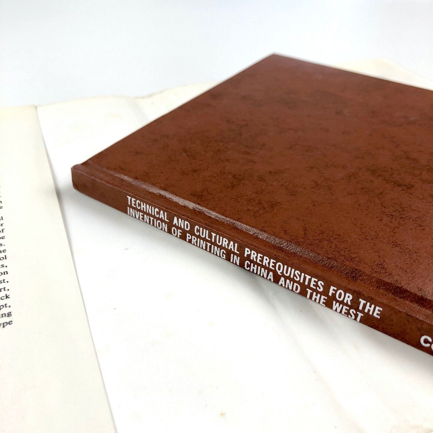 Prerequisites for the Invention of Printing in China and the West | Constance R Miller, 1983