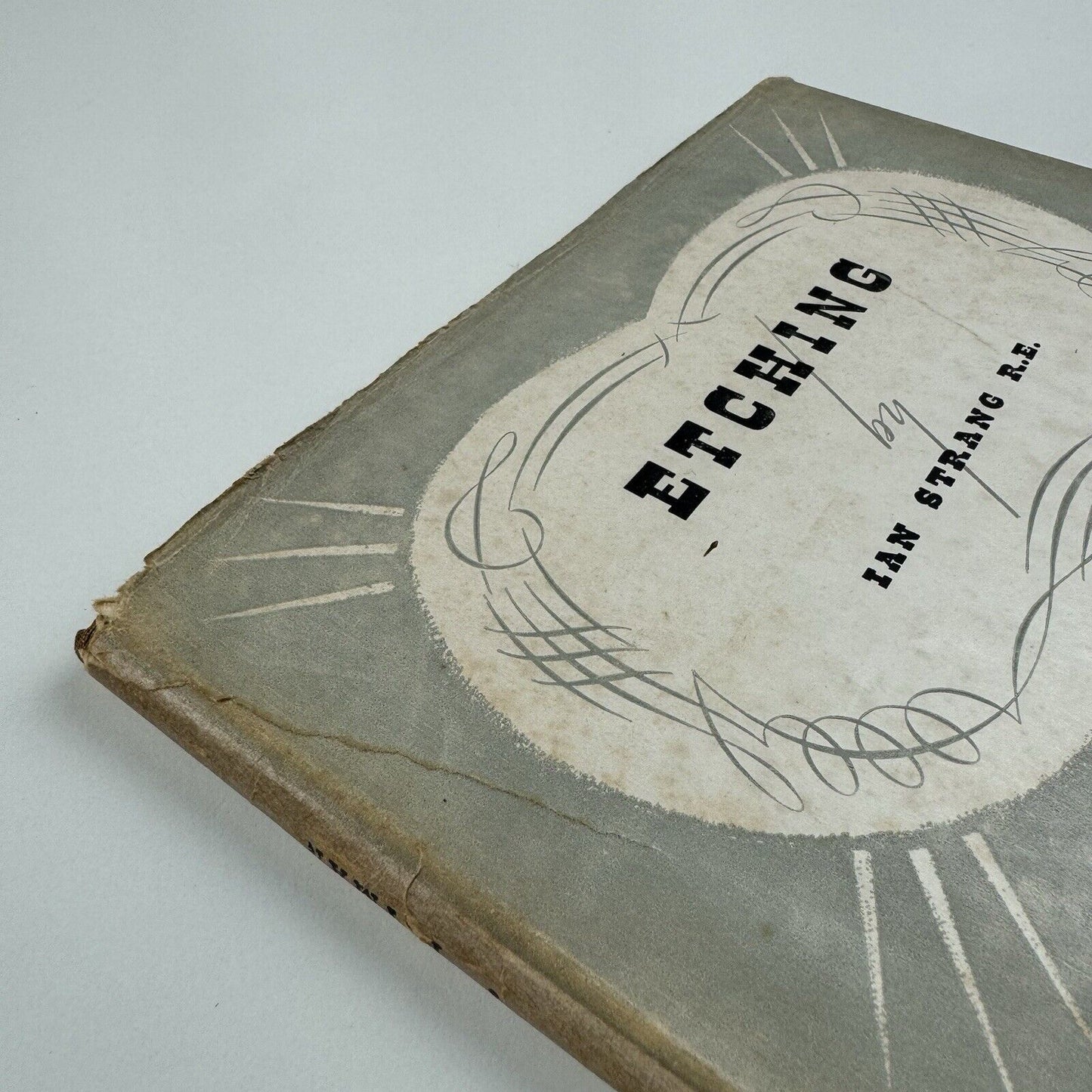 Etching by Ian Strang | The Student’s Art Books. Pitman, 1946 | Mercers' School