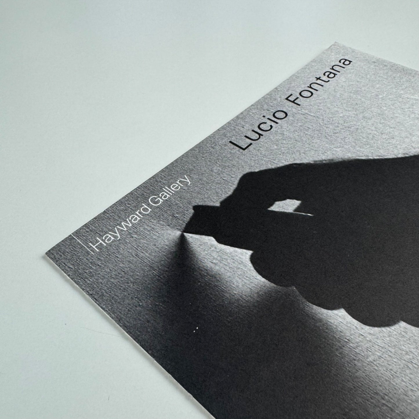 Small gallery guide for Lucio Fontana | Hayward Gallery, London, 1999/2000