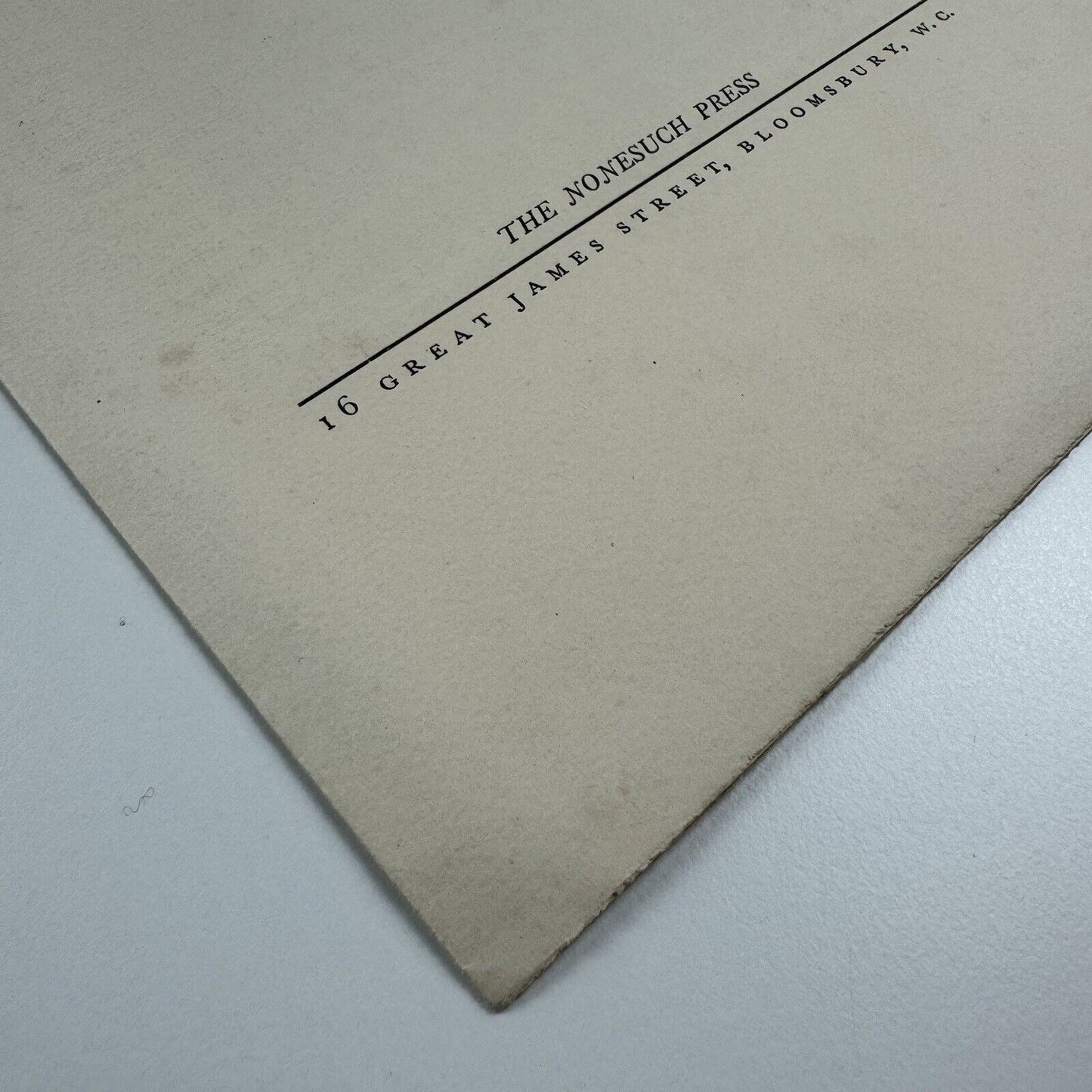 Specimen pages – William Blake’s writings | Edited by Geoffrey Keynes | Nonesuch Press, 1925