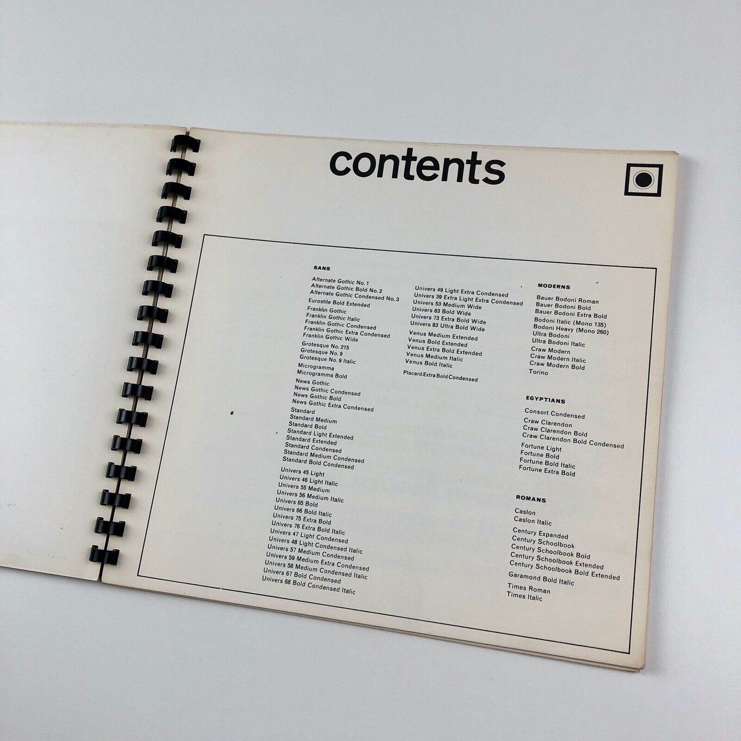 Conway Typography Limited – typefaces for photocomposition | Brochure & ephemera