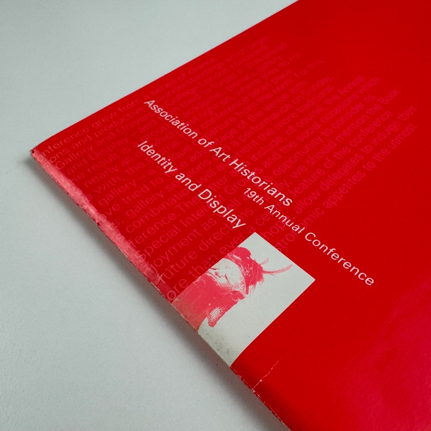 Identity and Display. Association of Art Historians 19th Annual Conference