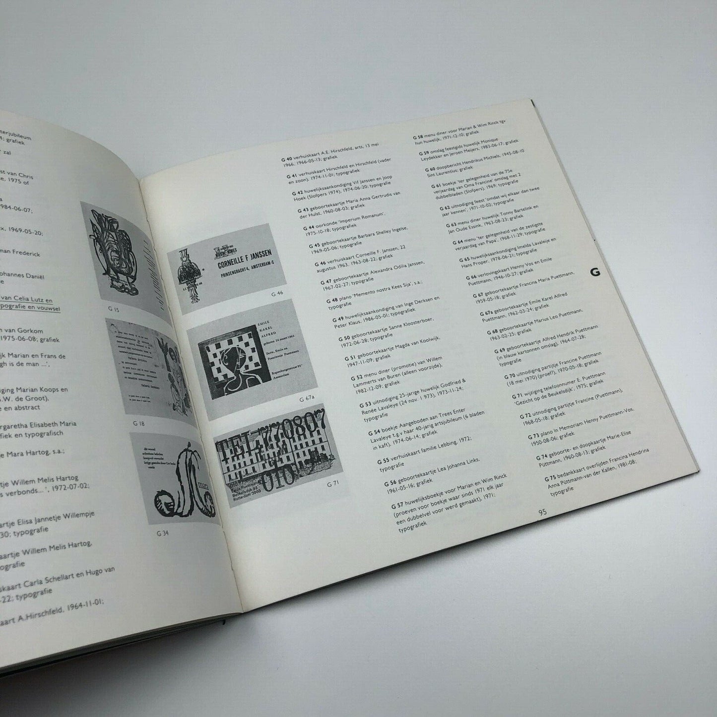 'it' drukwerk van Emile Puettmann | Rijksmuseum Meermanno-Westreenianum/Museum van het Boek, De Buitenkant Amsterdam, 1991