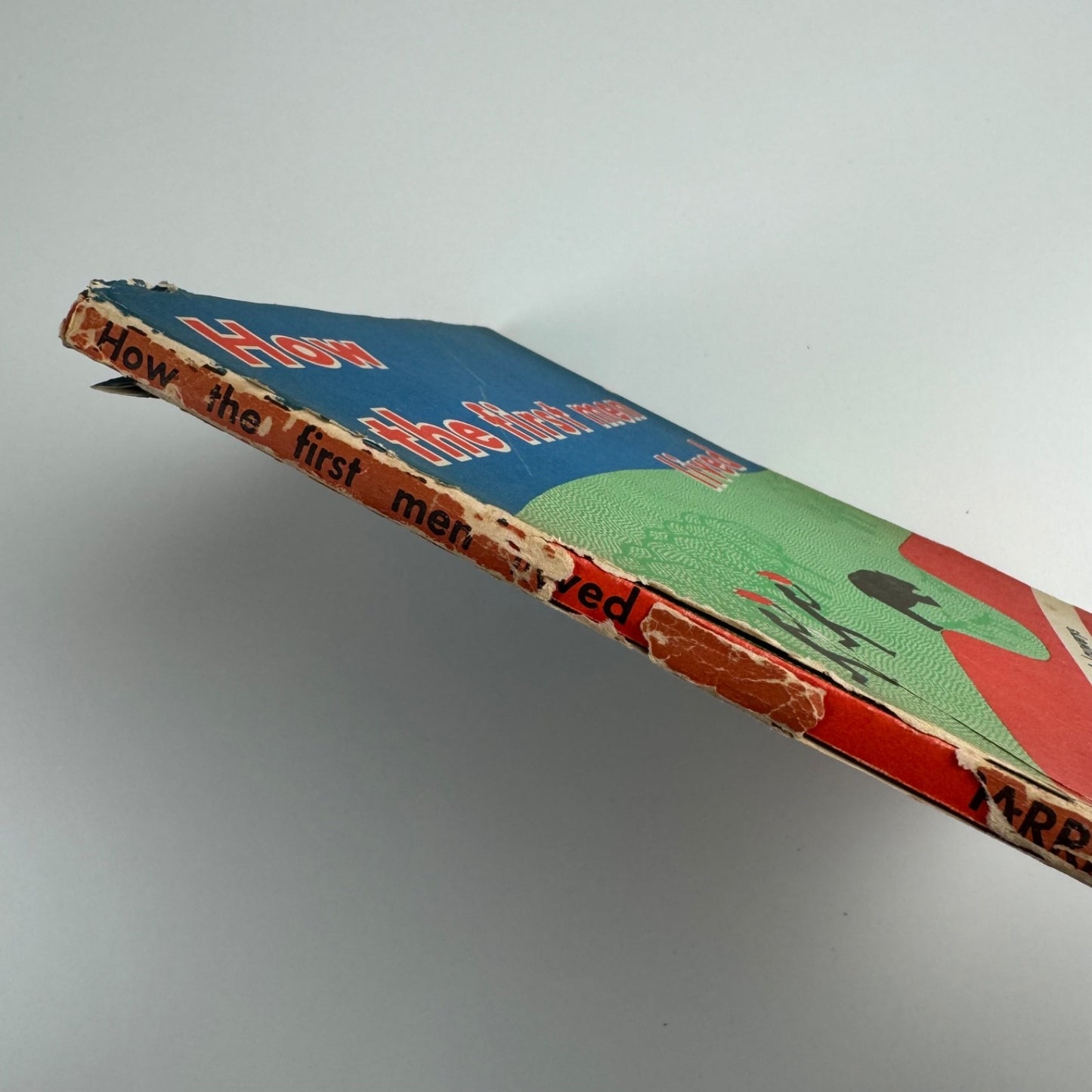 How the First Men Lived by Marie Neurath and J.A. Lauwerys. Max Parrish, London, 1951 Isotype Institute