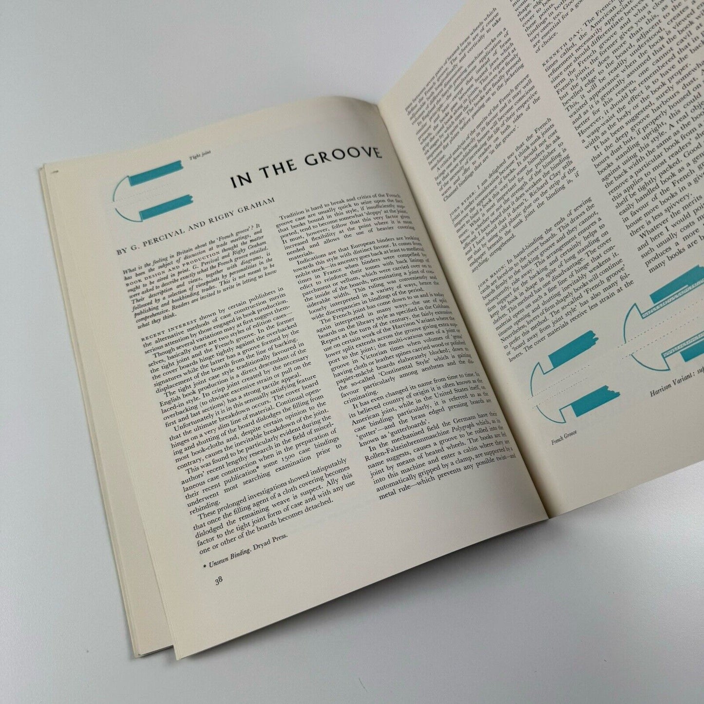Book Design and Production Vol 2 No 2 1959 | Printing News Ltd edited by James Moran includes article on Will Carter