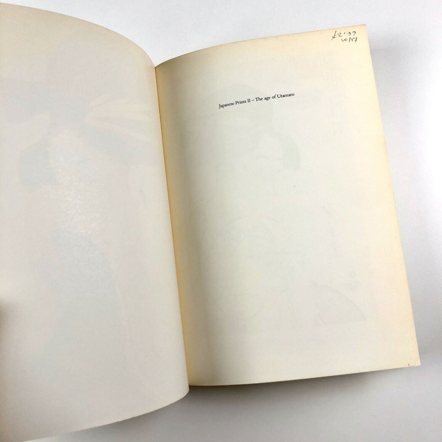 Catalogue of the Collection of Japanese Prints Part II | The age of Utamaro | Rijkprentenkabinet, 1979-1980