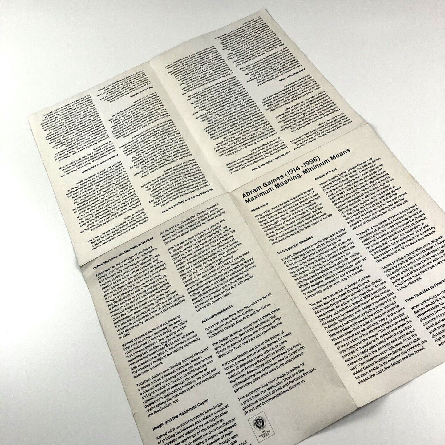 Abram Games – Maximum Meaning, Minimum Means | Design Museum, 2003