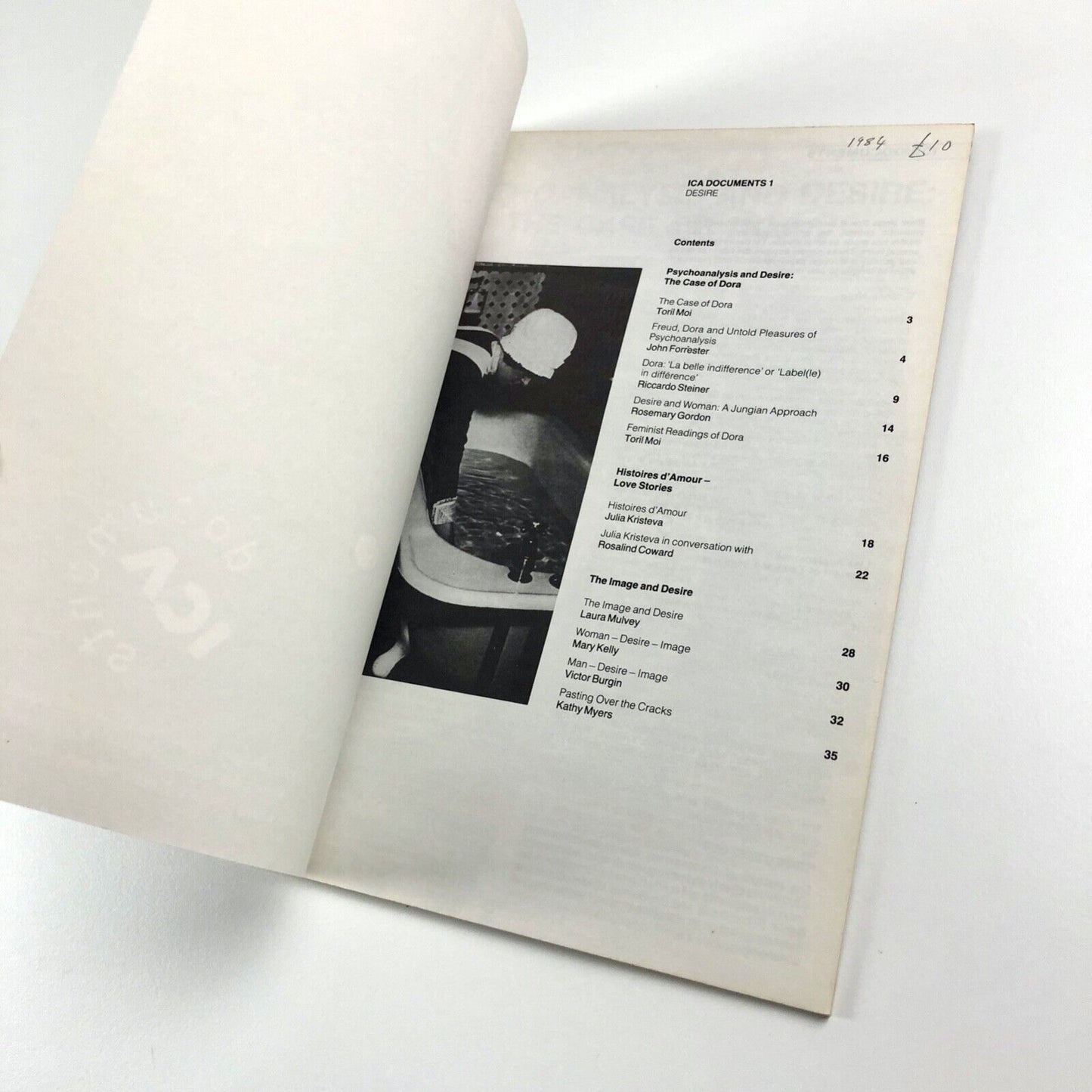 ICA Documents 1. Desire | edited by Lisa Appignanesi 1984 Institute of Contemporary Arts ICA