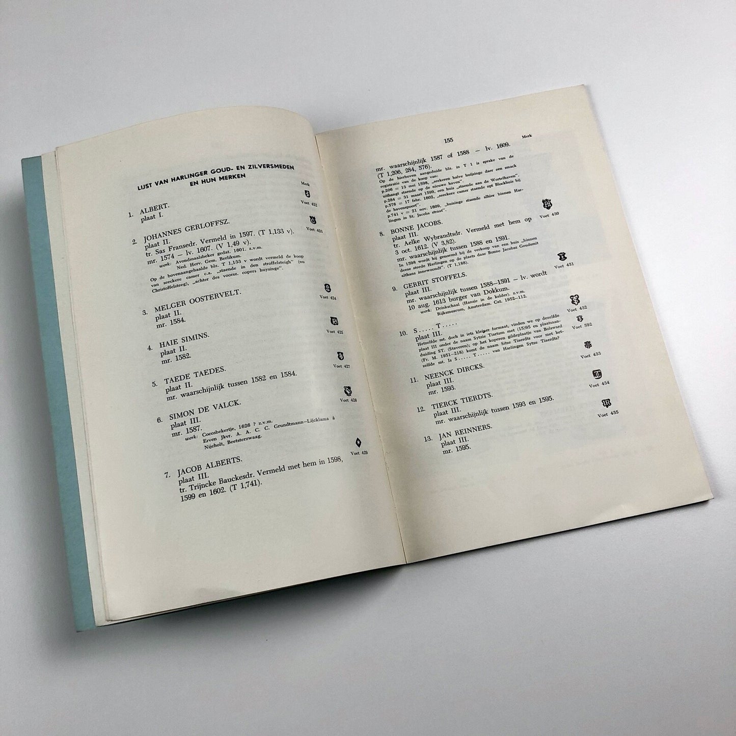 Harlinger goud-en zilversmeden | Ir. F. E. van Ruyven De Vrije Fries 1960