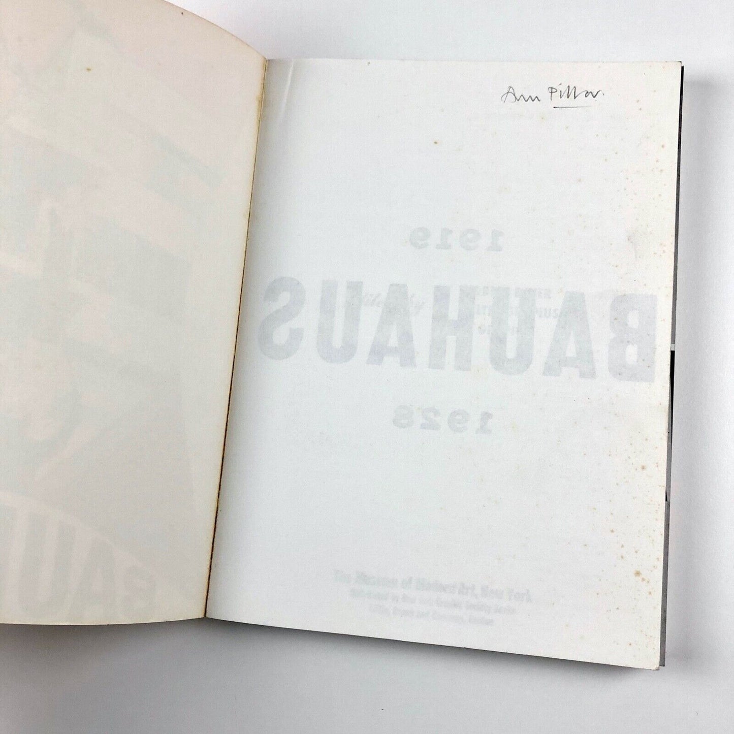 Bauhaus – 1919–1928 | Edited by Bayer/Gropius | MOMA, 1986 edition