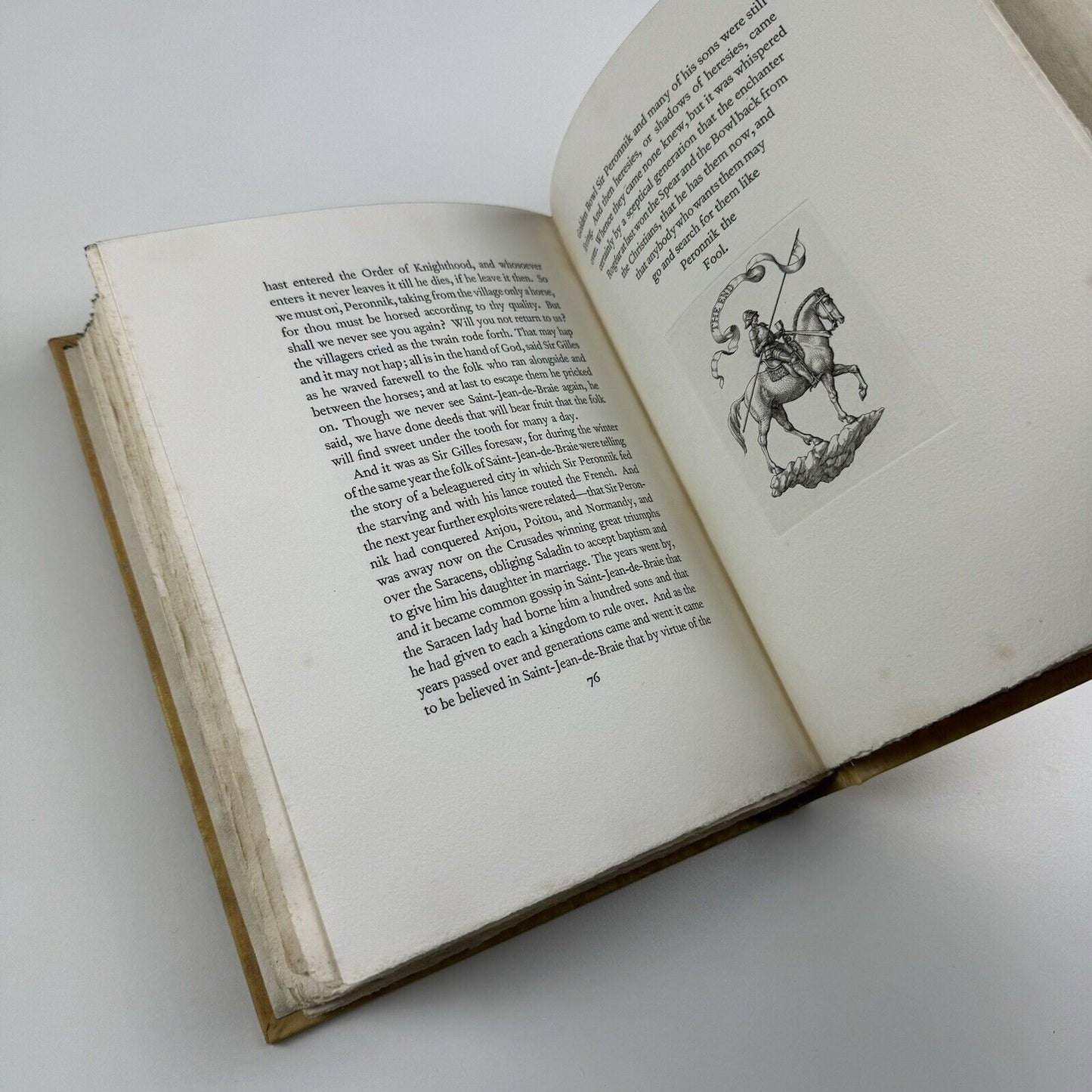Peronnik the Fool by George Moore | Engravings by Stephen Gooden | George G. Harrap, 1933 | Signed limited edition