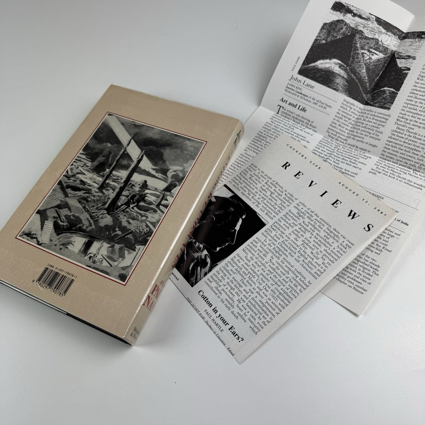 Interior Landscapes – A Life of Paul Nash by James King | Weidenfeld & Nicolson 1987