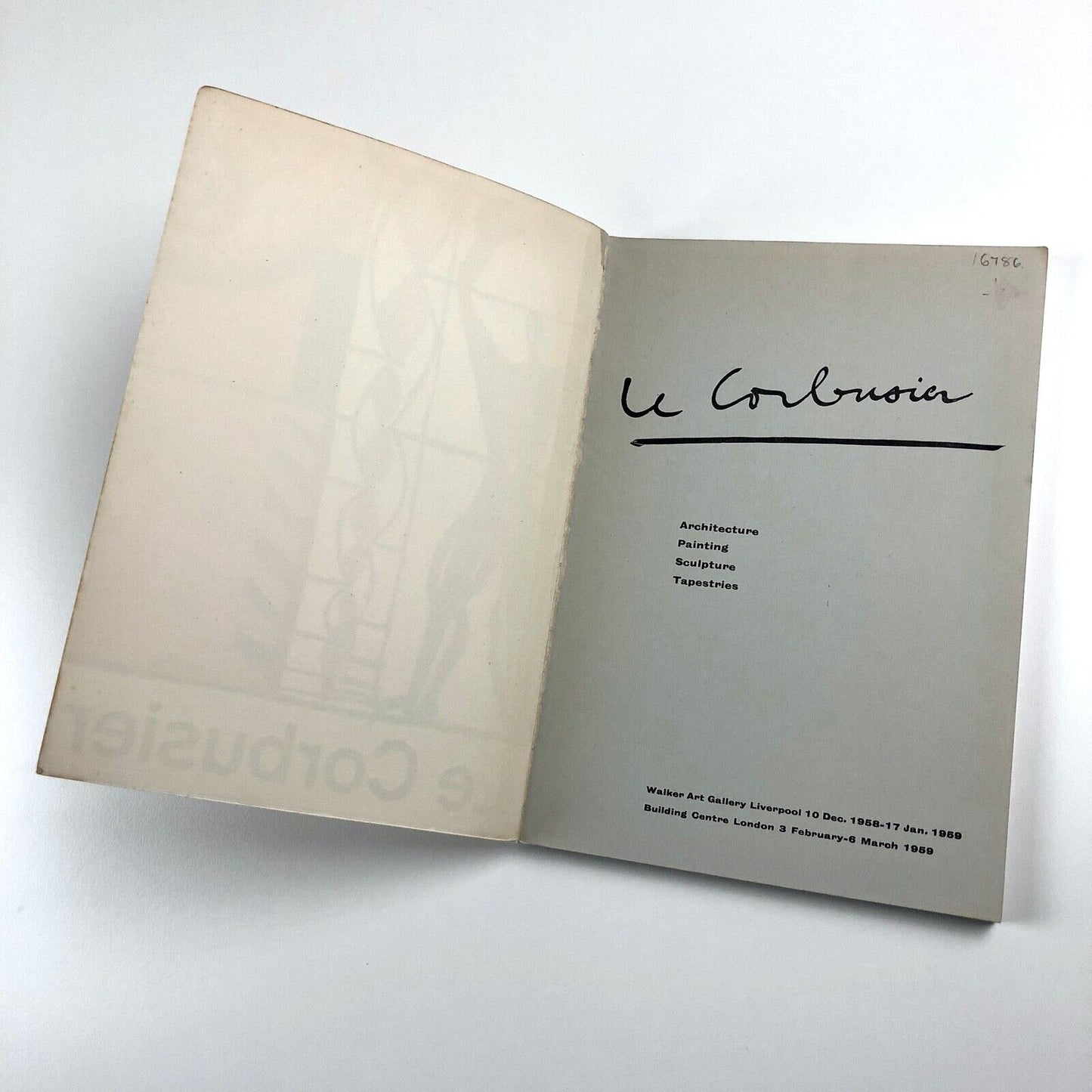 Le Corbusier | Walker Art Gallery / Building Centre | ed. Theo Crosby 1959