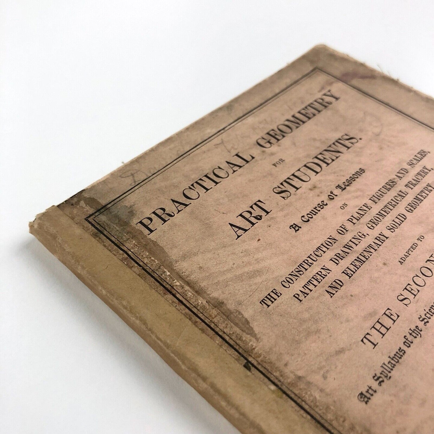 Practical Geometry for Art Students by John Carroll | Burns and Oates Ltd, 1880
