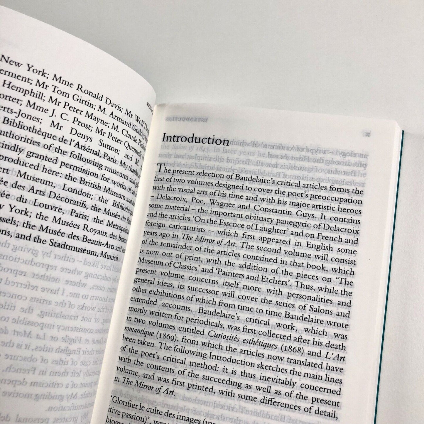 The Painter of Modern Life and Other Essays | Baudelaire | Phaidon, 2006