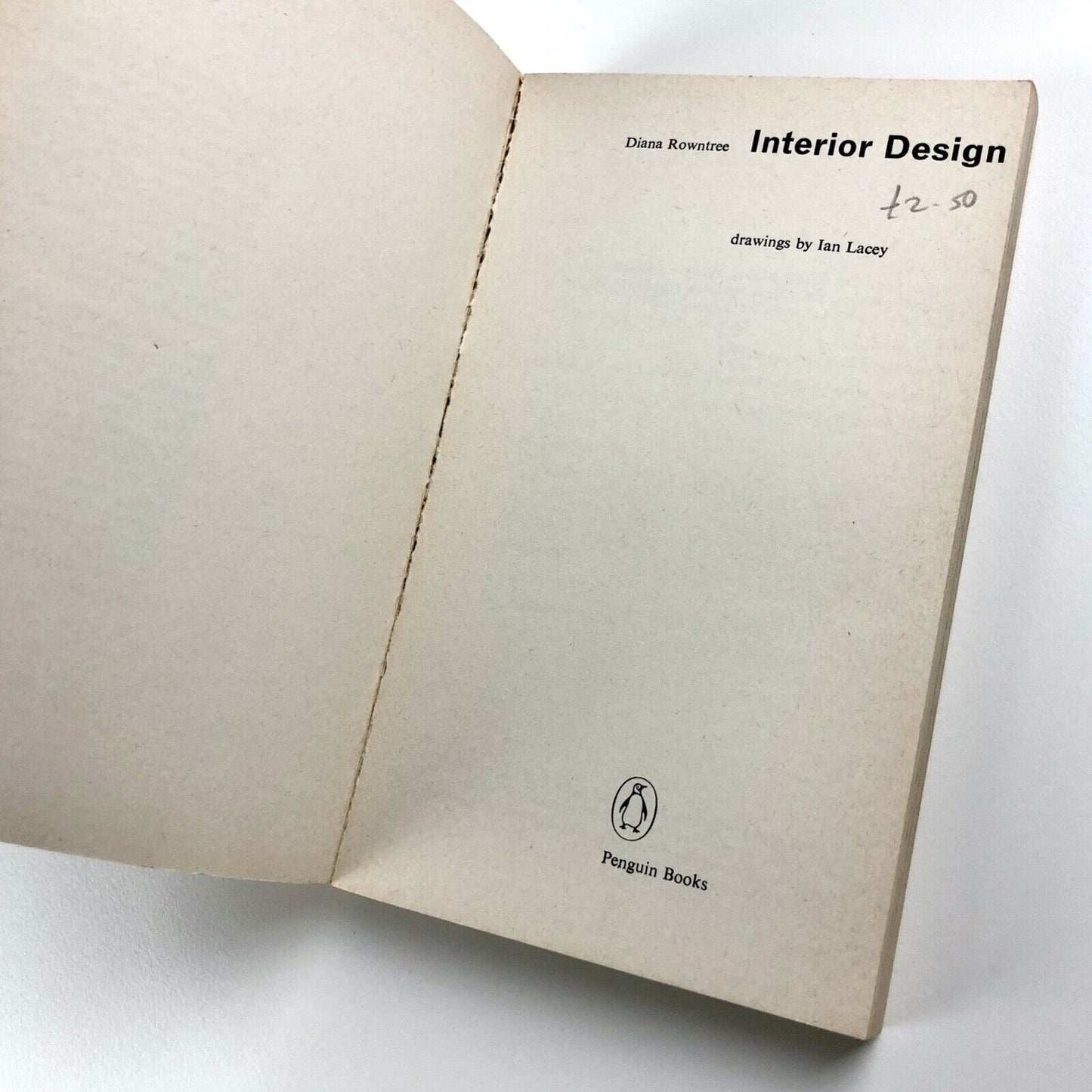 Interior Design – a Penguin Handbook by Diana Rowntree | 1964 paperback