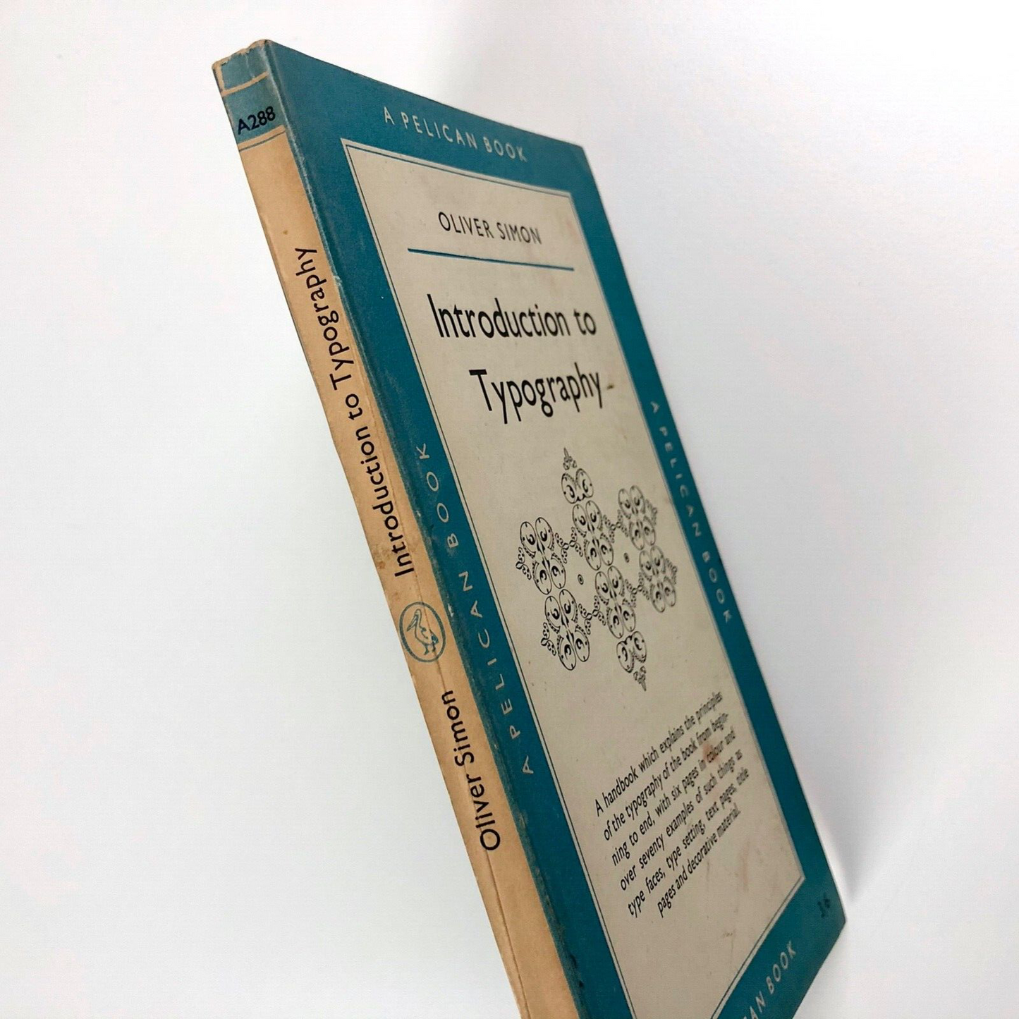 Introduction to Typography by Oliver Simon | Pelican – revised 1954 edition