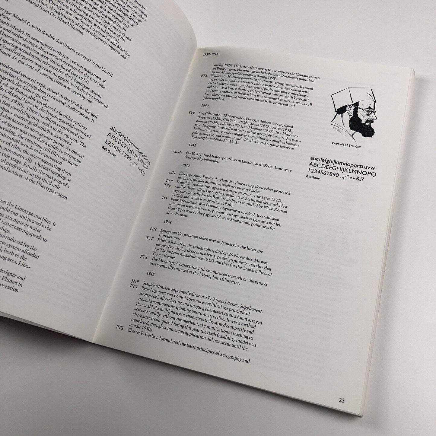 A Concise Chronology of Typesetting Developments 1886-1986 by L.W. Wallis 1988
