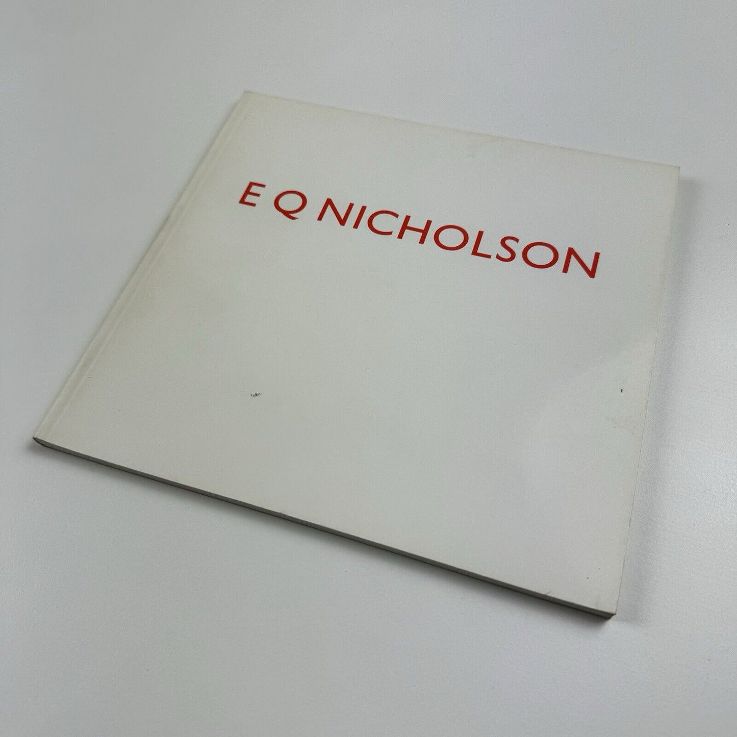 E Q Nicholson – Designer and Painter | The Cygnet Press, 1990 | Richard Morphet