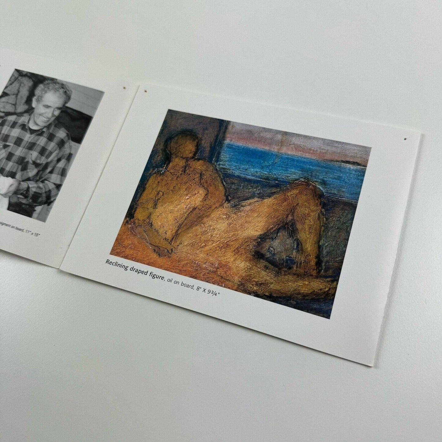John Emanuel exhibition – folded card | Montpelier Sandelson London, 1998