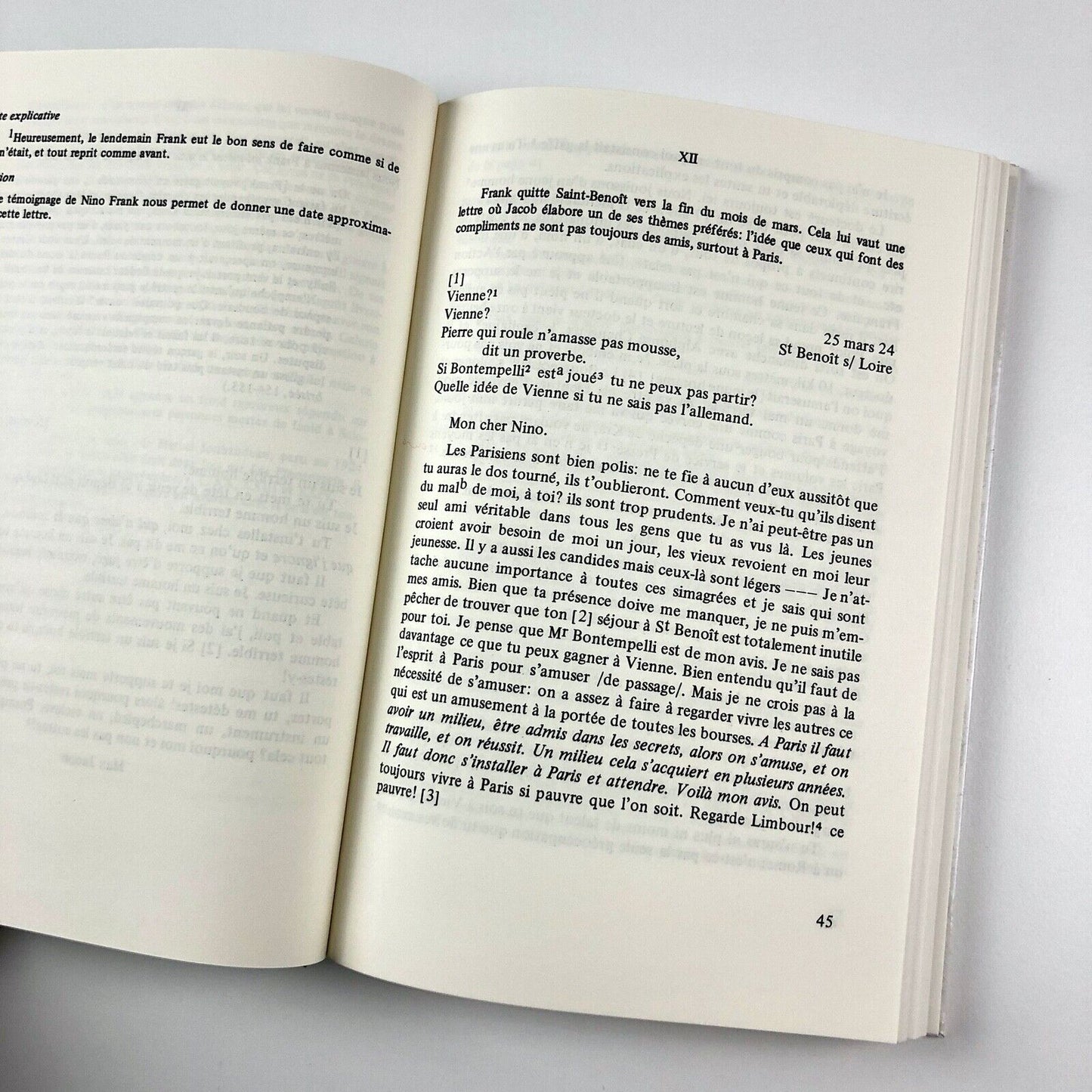 Max Jacob Lettres à Nino Frank by Anne S. Kimball | Peter Lang 1989