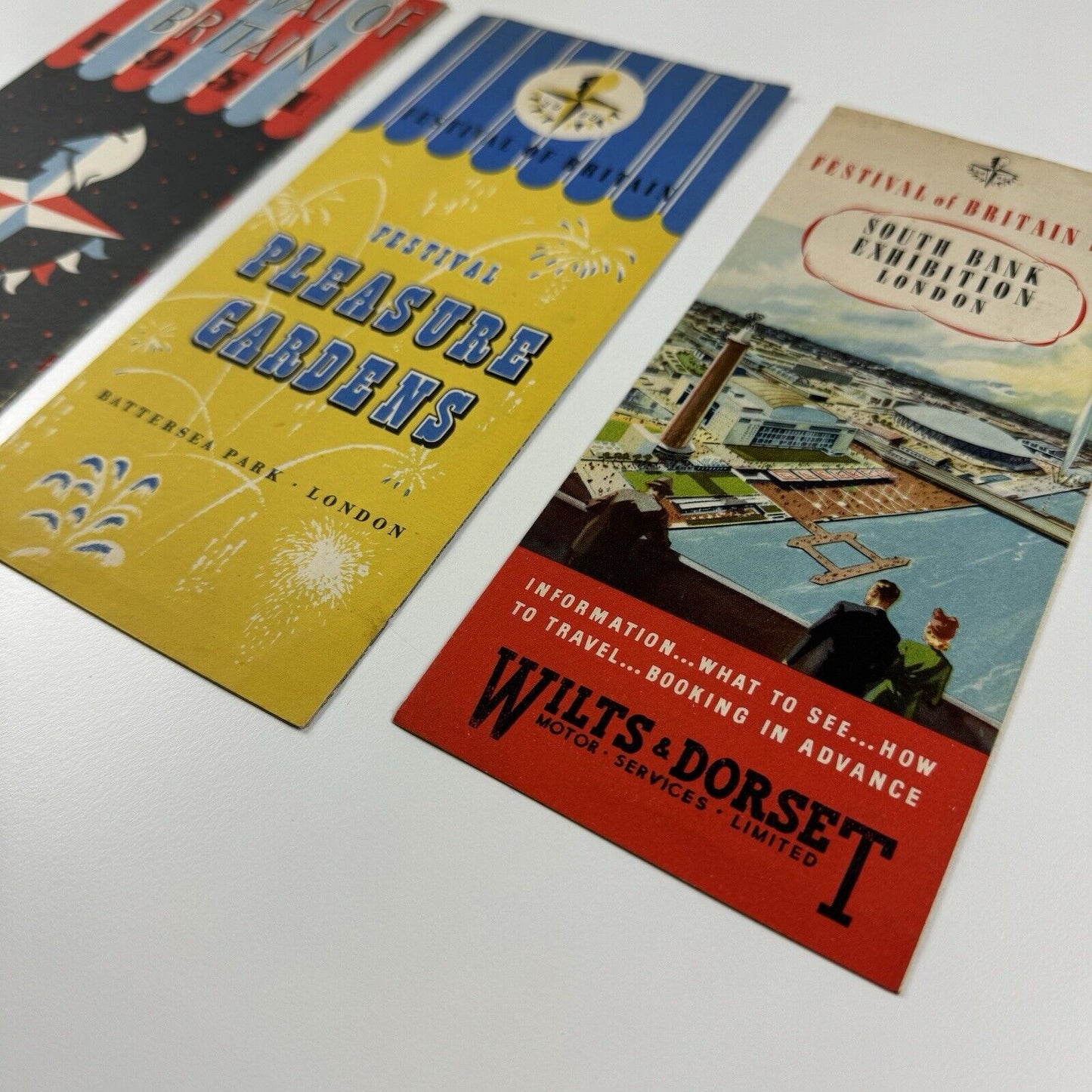 Three Festival of Britain 1951 exhibition leaflets