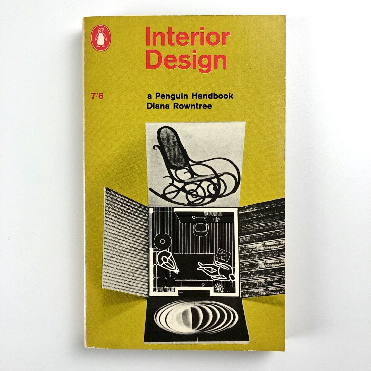 Interior Design – a Penguin Handbook by Diana Rowntree | 1964 paperback