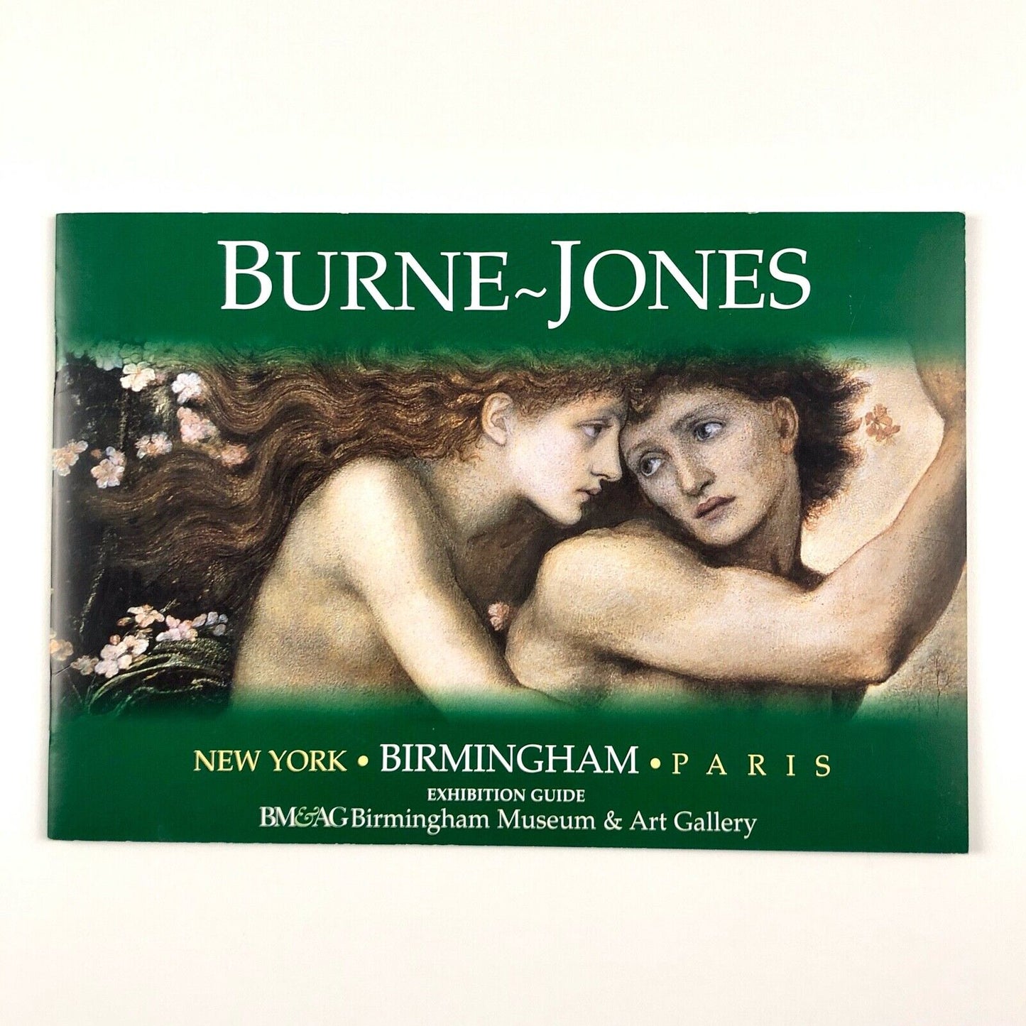 Burne-Jones centenary exhibition leaflet | Birmingham Museum & Art Gallery 1988