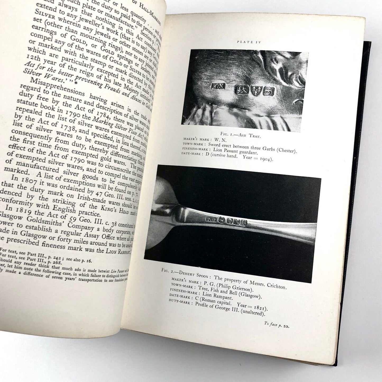 The Law & Practice of Hall-Marking Gold & Silver Wares | J. Paul de Castro 1926