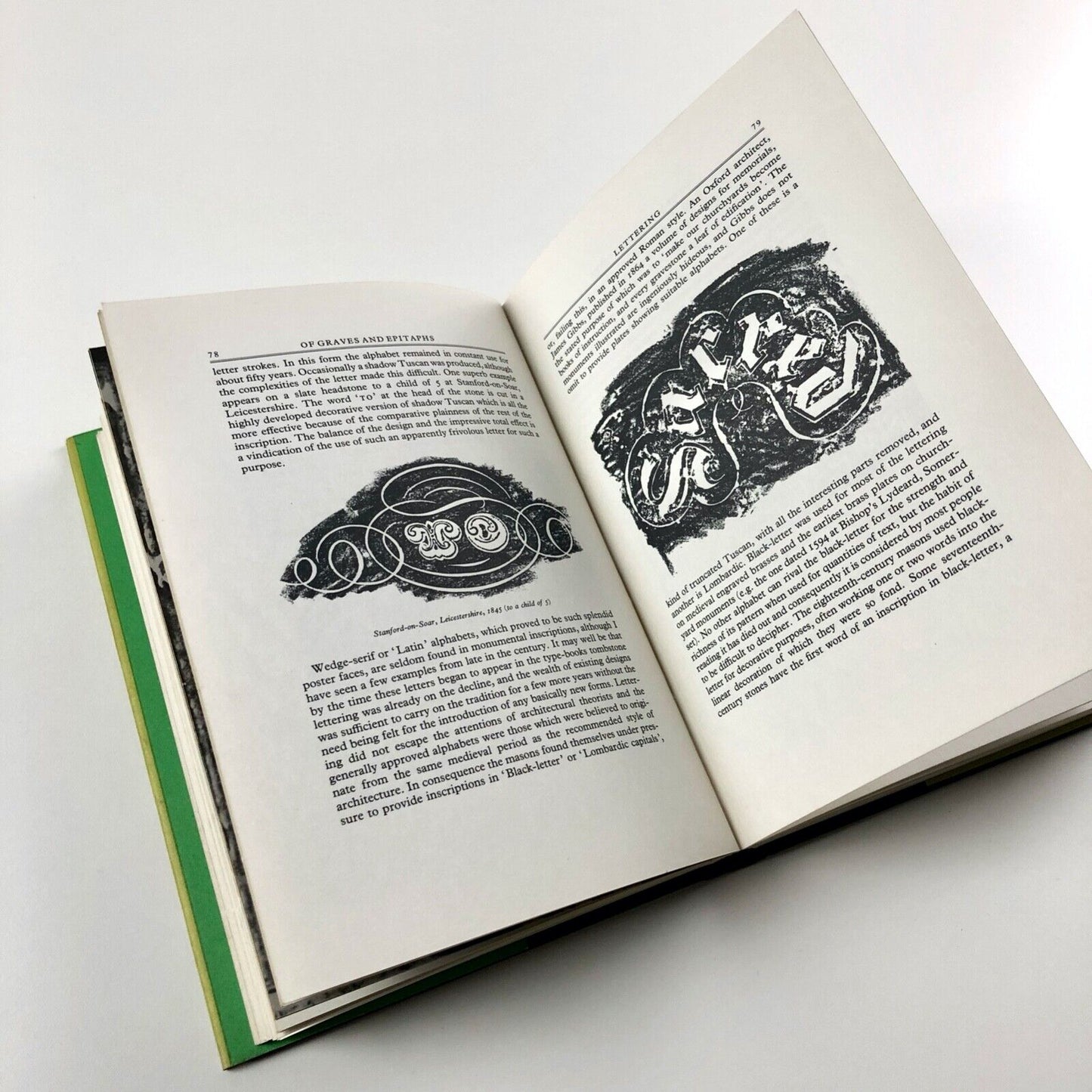 Of Graves and Epitaphs by Kenneth Lindley | frontispiece and endpapers by John Piper | Hutchinson, 1965