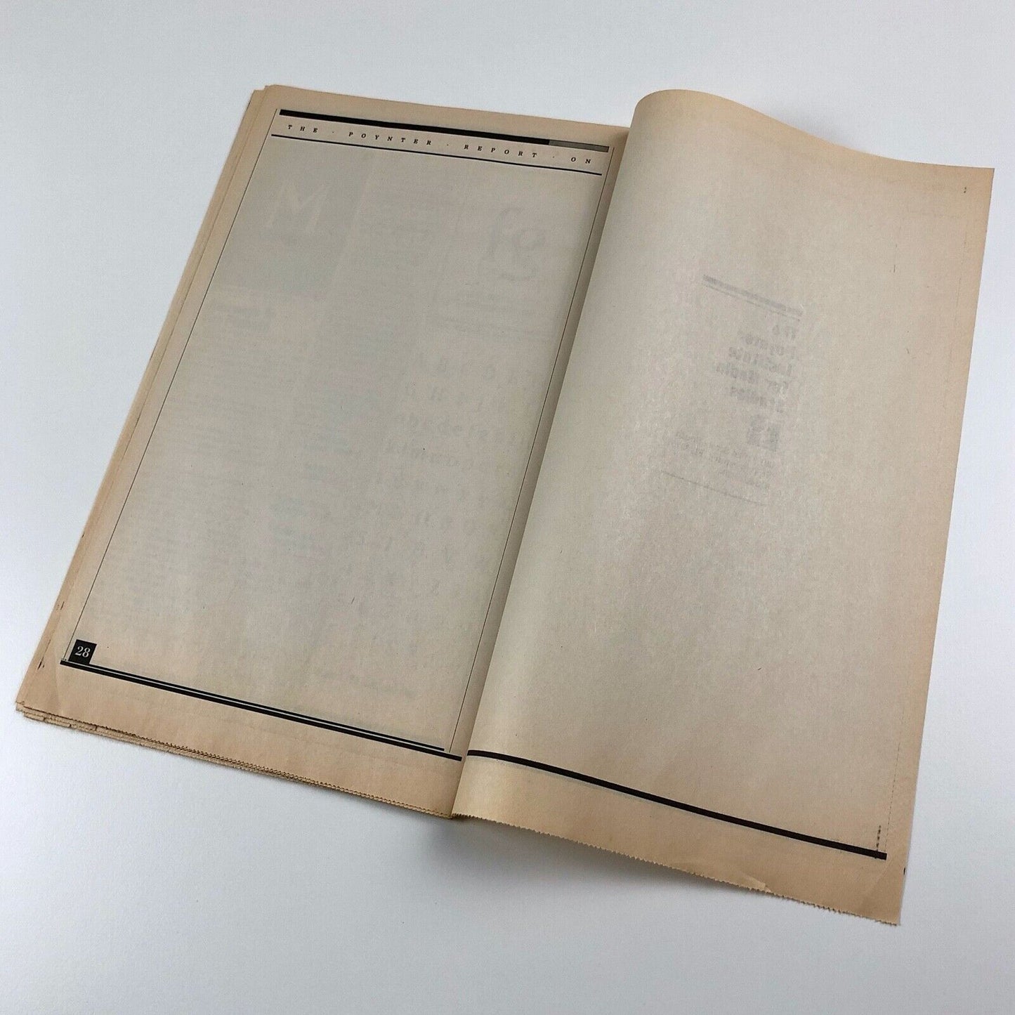 The Poynter Report on Newspaper Type Legibility | The Pointer Institute for Media Studies | Palm Beach Post | Roger Black